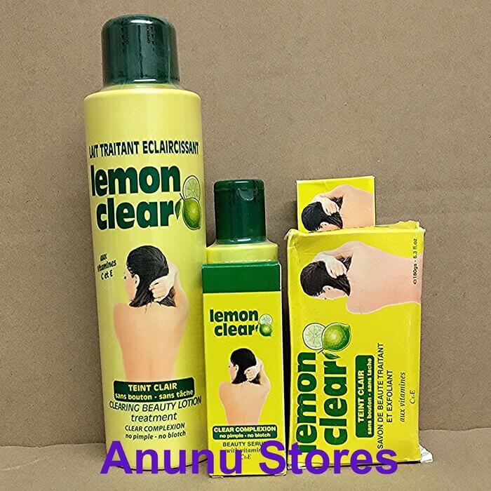 Lemon Clear Skin Clearing Beauty Products